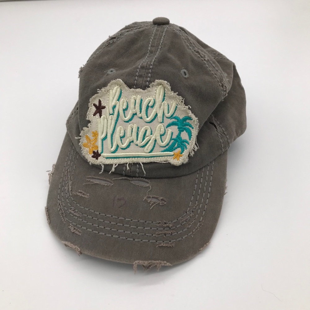 4350 district gray beach please baseball hat